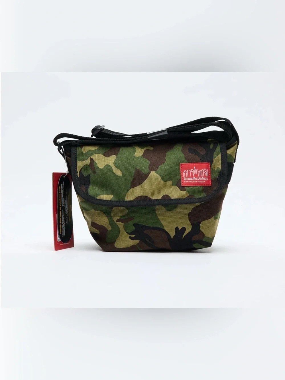 Manhattan Portage Mini NY Casual Messenger Bag XXS Camo Cordura 1603 NWT
